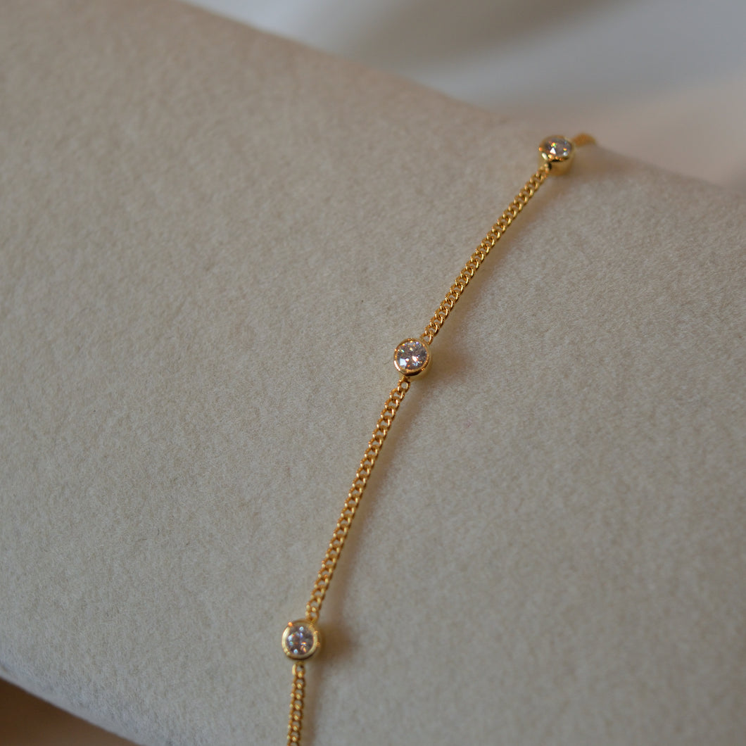 Yellow Gold Vermeil 'By The Yard' bracelet