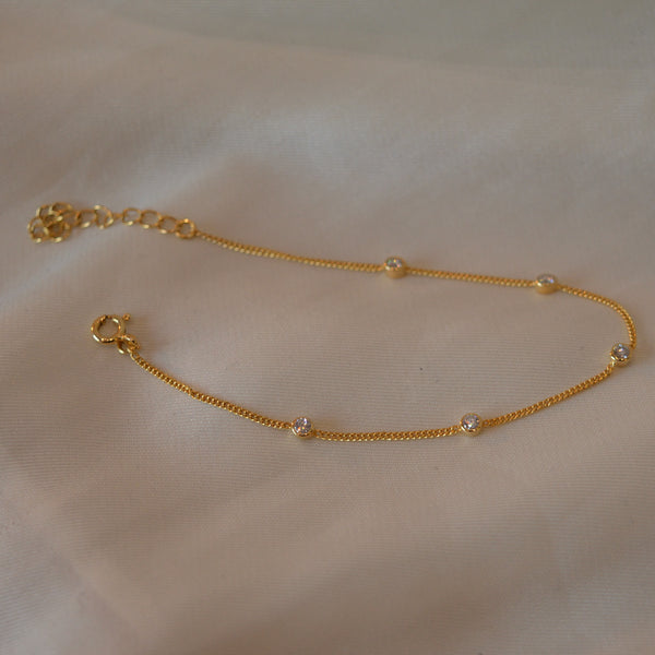 Yellow Gold Vermeil 'By The Yard' bracelet