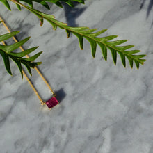 Load image into Gallery viewer, Pink Tourmaline Petite Necklace
