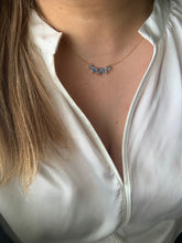 Load image into Gallery viewer, Cornflower Chalcedony Necklace
