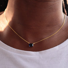 Load image into Gallery viewer, Kyanite Petite Necklace
